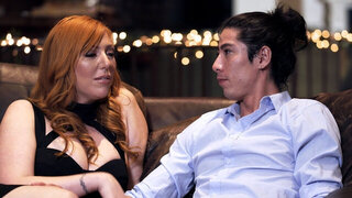 Lauren Phillips lets a creepy dude watch her get fucked
