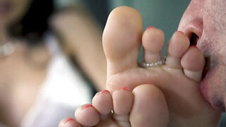 Charming Sasha Rose has the most fuckable feet and toes