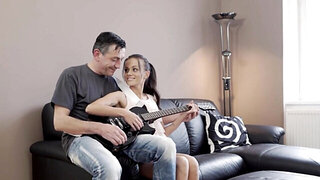 Wild hearted hoe riding his massive cock just for fun