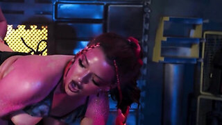 Dany D is fucking Emily Woods and Ruby Sims in MFM