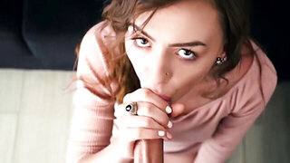 Guitar helps guy make skinny GF in the mood for sex