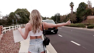 Blondie with a tight body is only interested in BBC