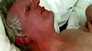 Beard daddy fellate and gobble jizz