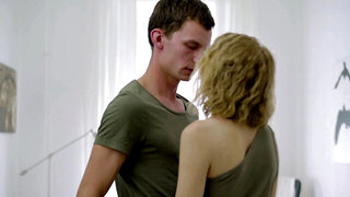 Fragile beauty is rewarded by BF with hot fucking