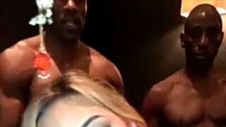 Girl wants to get gangbanged but by only black guys