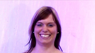 European slut swallows dicks to get covered with cum