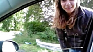 Street escort in Polen deep throat and spunk in gullet!