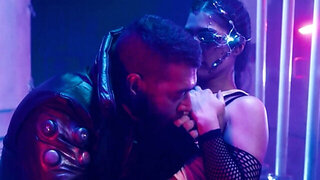 Spaceship girl getting her pussy fucked real hard