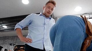 Girl with a sexy body gets fucked by her latest client