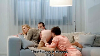 Blonde is happy to get kind of sneaky during fucking