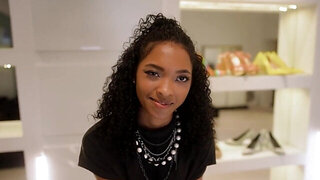 Dark-skinned women showing their black pussies