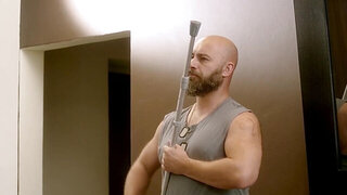 Submissive man has no choice but to watch the fucking