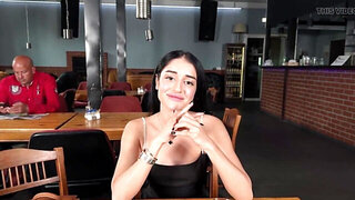 Ara Mix and Steve Q. having sex in the toilets