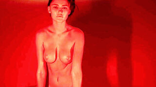 Solo teasing session from a girl with a great body