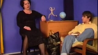 Granny and grandson