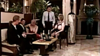 three GRANNIES (WITH FRENCH PLUMPER OLGA)HAVE JOY WITH three PARAMOURS