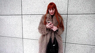 German redhead with a wet slit begging to get rammed