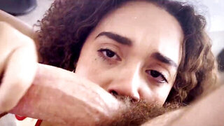 Exotic and wet cunt tamed by a savage white dude