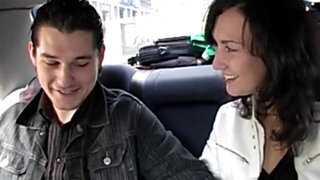 Gagged in the car on the way home