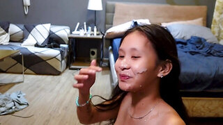 Shy girl from the Philippines pounded by USA dick
