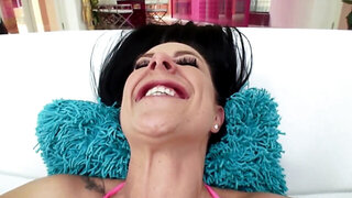 Mick Blue fucks naughty brunette Texas Patti in rear
