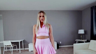 Remote-controlled stepsister getting fucked deeper
