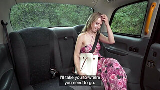 Blonde babe does not have cash on her... she has CUNT on her