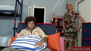 Huge hooters ladyboy Delia De Lions analyzed