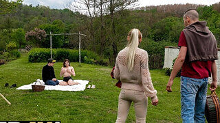 Cuckolding in the field with George Uhl and Maya Sun