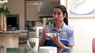 Slender guy cheats on wife-to-be with her stepsister