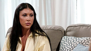 Adria Rae & Kimmy Kimm and make cumming in lesbian 3somes FUN