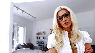 Brittany Andrews is a big tits blonde who fucks her stepson