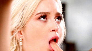 Sexy Blonde On Vacation Rides Employee's Cock In Anal Sex