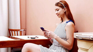 Perfect woman Iris Kiss Kiss making out and sucking