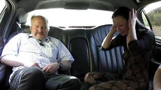 Gangbang with an older brunette who loves cheating