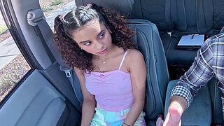 Teeny girl dealing with a nice penis in a hot casting movie