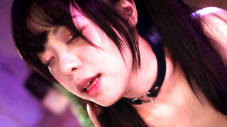 Charming Asian girl is lovemaking with her horny boyfriend