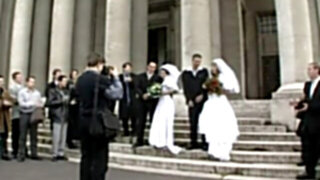 Molten bride gets anal invasion in wedding sundress.
