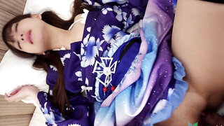 Flirty solo girl enjoying a hard cock in her wet slit