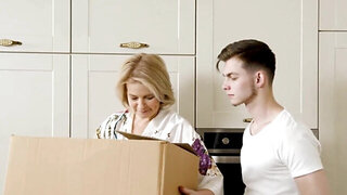 Student helping the MILF in more ways than one