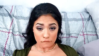 Sultry Latina mami bounces on a thick cock after tittyfuck