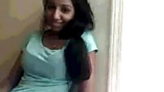 Arab muslim teenager dame uber-cute bra-stuffers webcam demonstrate