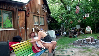 Tight cheerleader meets his stepdad and fucks him HARD