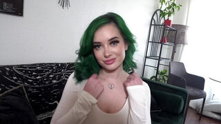 Goth babe Gia Paige sucking and getting banged