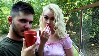 Greta Foss smirks and takes dick no matter what