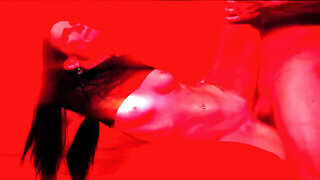 Stunning red lust hottie orgasms on fucking ex fat cock