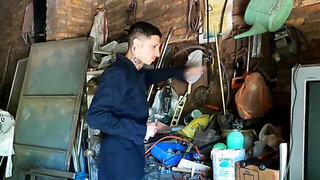 The mechanic is ready to fix his car in exchange for sex