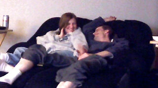 Married Couple Having Sex At Home