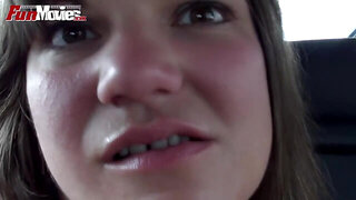 Lesbians on the backseat