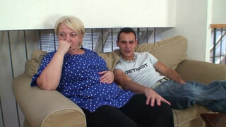 Granny wastes no time when she wants sex